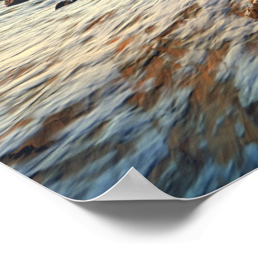 Snowy vista poster (Ecke)