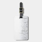 Snowy-Wald Gepäckanhänger (Vorderseite vertikal)