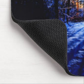 Snowy-Wald Mousepad (Ecke)