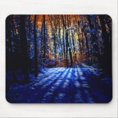 Snowy-Wald Mousepad (Vorne)
