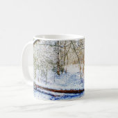 Snowy-Waldweg Kaffeetasse (Vorderseite Links)