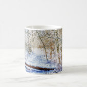 Snowy-Waldweg Kaffeetasse (Mittel)