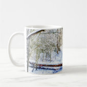 Snowy-Waldweg Kaffeetasse (Links)