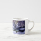 Snowy-Waldwinter-Märchenland Espressotasse (Rechts)