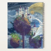 Snowy White Dragon Guardian Planner Planer (Rückseite)