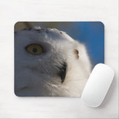 Snowy White-Eule Mousepad (Mit Mouse)