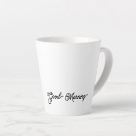 Snowy White Good Morning Milchtasse