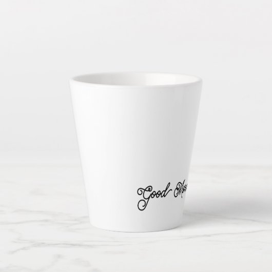 Snowy White Good Morning Milchtasse (Vorderseite)