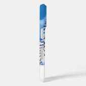 Snowy Winter Bright Apple iPhone Case (Rückseite / Rechts)