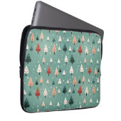 Snowy Winter Forest Notebook-Ärmel Laptopschutzhülle (Vorne Rechts)