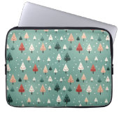 Snowy Winter Forest Notebook-Ärmel Laptopschutzhülle (Vorderseite)