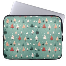 Snowy Winter Forest Notebook-Ärmel