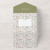 Snowy Winter House w/Dee | Weihnachtskarte für das All In One Einladung (Außenbereich)