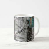 Snowy Winter Kardinal Kaffeetasse (VorderseiteRechts)