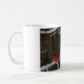 Snowy Winter Kardinal Kaffeetasse (Links)
