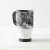 Snowy Winter Landscape Coffee Tasse (Vorderseite Links)