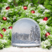 Snowy Winter Landscape  Schneekugeln (Weihnachten)