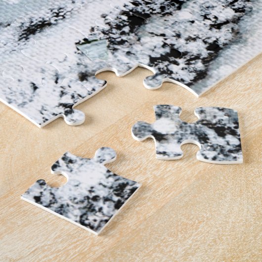 Snowy Winter landschaftlich Jigsaw Puzzle (Seite)