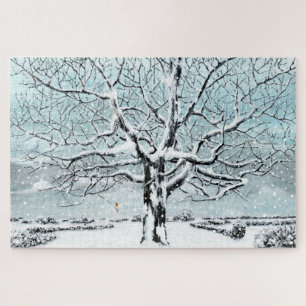 Snowy Winter landschaftlich Jigsaw Puzzle