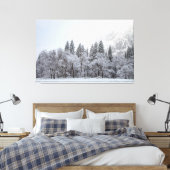 Snowy Winter Leinwanddruck (Insitu (Schlafzimmer))