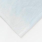 Snowy Winter Medium Fleece Blanket (Ecke)