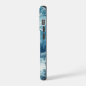 Snowy Winter Mountain iPhone Hülle (Linke Seite)