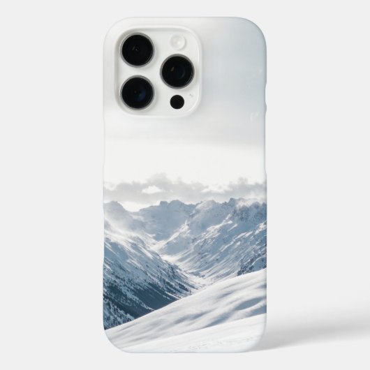 Snowy Winter Mountain Otterbox Case-Mate iPhone Hülle (Rückseite)