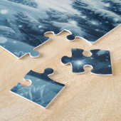 Snowy Winter Mountain Puzzle (Seite)