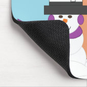 Snowy Winter Mousepad (Ecke)