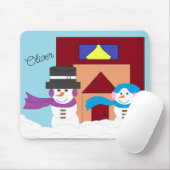 Snowy Winter Mousepad (Mit Mouse)