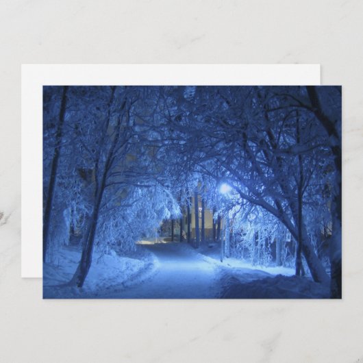 Snowy Winter Night (Vorne/Hinten)