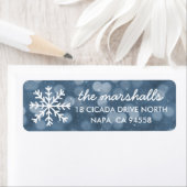 Snowy Winter Night Bokeh Holiday (Insitu)