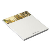 Snowy Winter Pine Trees Nature Foto Notizblock (angewinkelt)