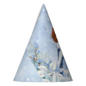 Snowy Winter Red Headed Princess Partyhütchen (Links)