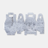 Snowy Winter Scene Geschenkschachtel (Ungefaltet)