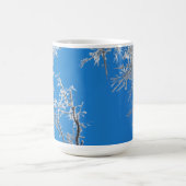 Snowy Winter Scene Kaffeetasse (Mittel)