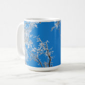 Snowy Winter Scene Kaffeetasse (Vorderseite Links)