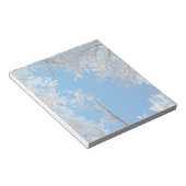 Snowy Winter Scene Notizblock (angewinkelt)