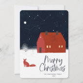 Snowy Winter Scene Weihnachten (Vorderseite)