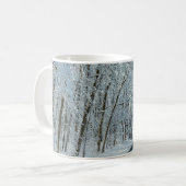 Snowy Winter Trees Kaffeetasse (Vorderseite Links)