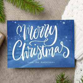 Snowy Winter Weihnachten Non-Foto