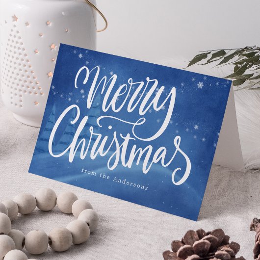 Snowy Winter Weihnachten Non-Foto