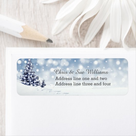 Snowy Winter Wonderland Custom Christmas (Insitu)