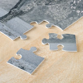 Snowy-Winterlandschaft Puzzle (Seite)