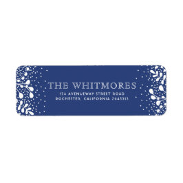 Snowy Wonderland Blue Christmas