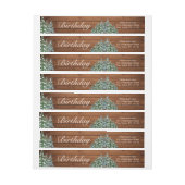 Snowy Wood & Forest Country Pine Geburtstag (Bogen)