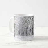 Snowy Woods Coffee Tasse (Vorderseite Links)