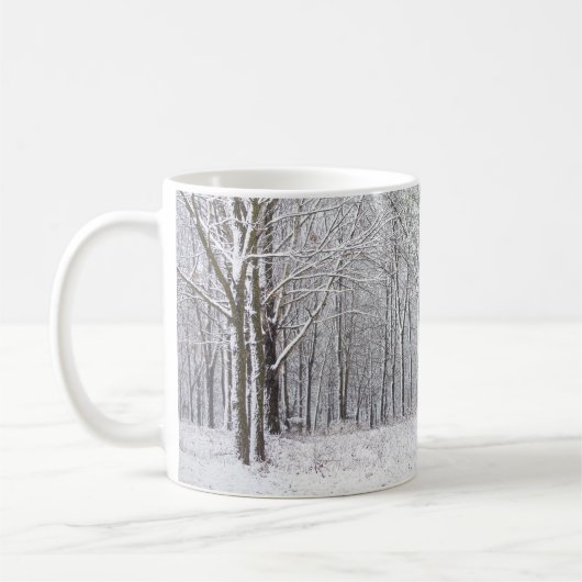 Snowy Woods Coffee Tasse (Links)