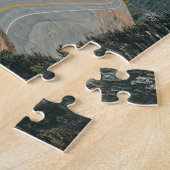 Snowy Woods entlang Highway Puzzle (Seite)