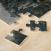 Snowy Woods entlang Highway Puzzle (Seite)